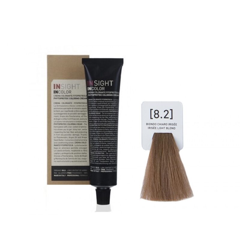 INSIGHT hajfesték 8.2 Irizáló világosszőke 100ml