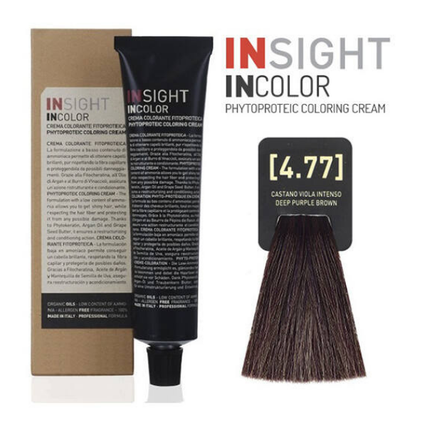INSIGHT hajfesték 4.77 Intenzív lilás sötétszőke 60ml