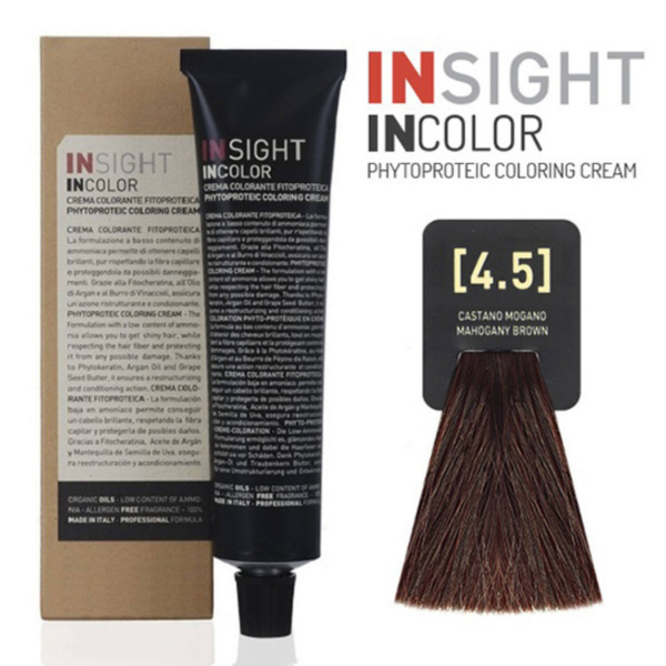 INSIGHT hajfesték 4.5 Mahagóni barna 60ml