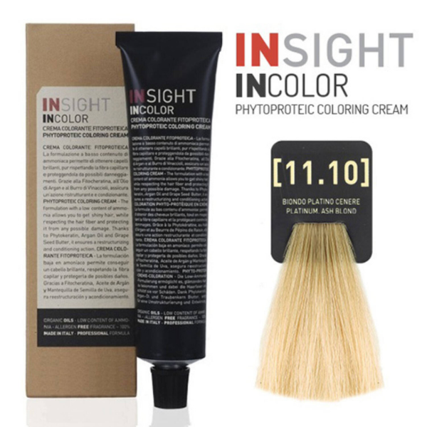 INSIGHT hajfesték 11.10 Platina hamvas szőke 60ml