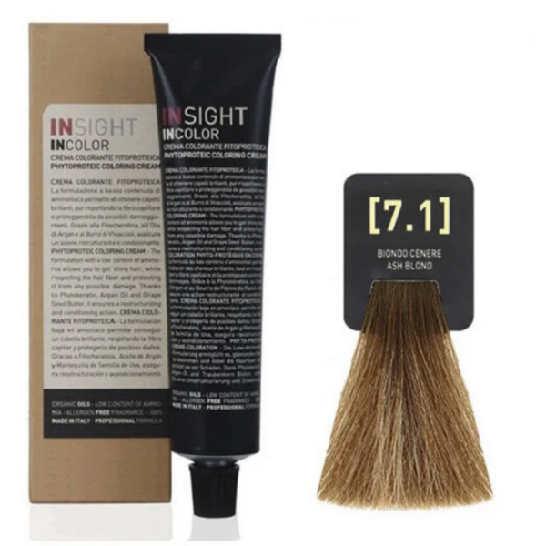 INSIGHT hajfesték 7.1 Hamvas szőke 100ml
