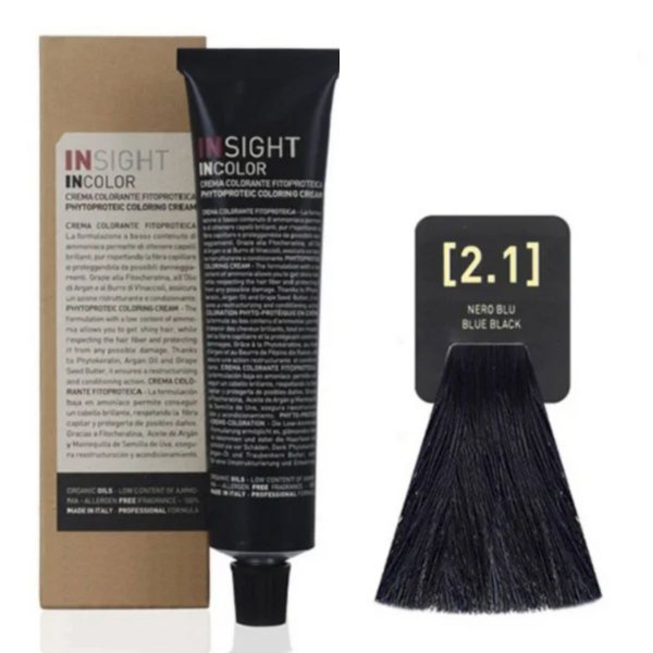 INSIGHT hajfesték 2.1 Kékes fekete 60 ml