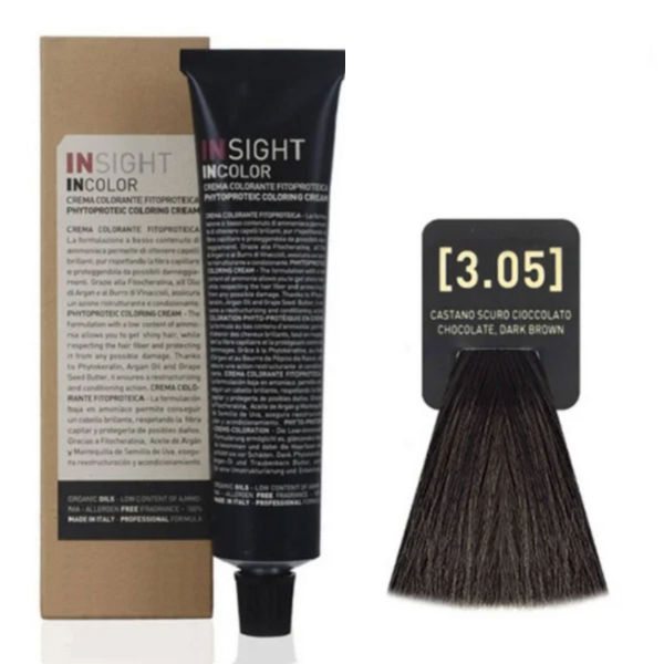 INSIGHT hajfesték 3.05 Sötét csokoládébarna 60ml