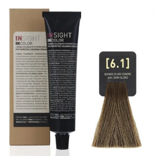 INSIGHT hajfesték 6.1 Sötét hamvas szőke 100ml