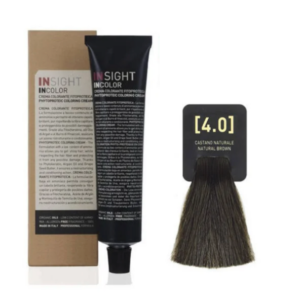 INSIGHT hajfesték 4.0 Természetes barna 60ml