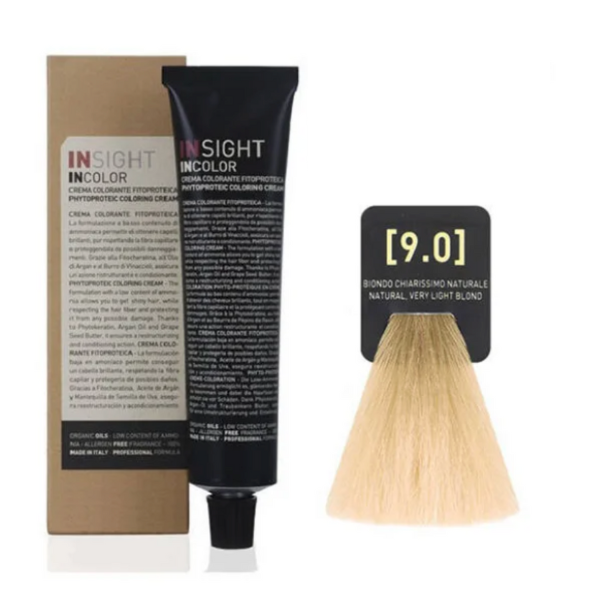 INSIGHT hajfesték 9.0 Természetes nagyon világosszőke 60ml