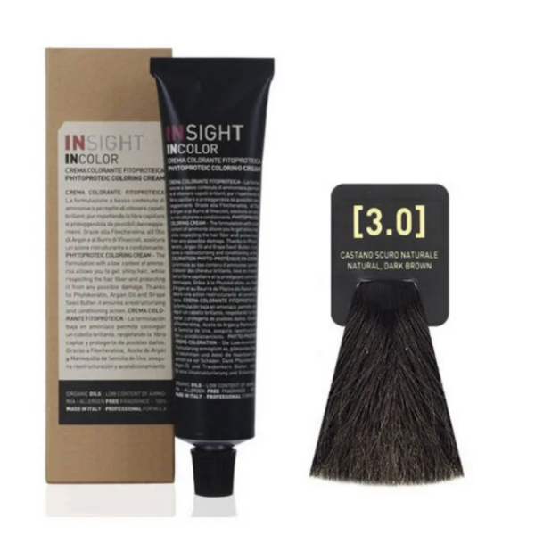 INSIGHT hajfesték 3.0 Természetes sötétbarna 60ml