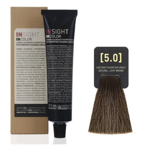INSIGHT hajfesték 5.0 Természetes világos barna 60ml