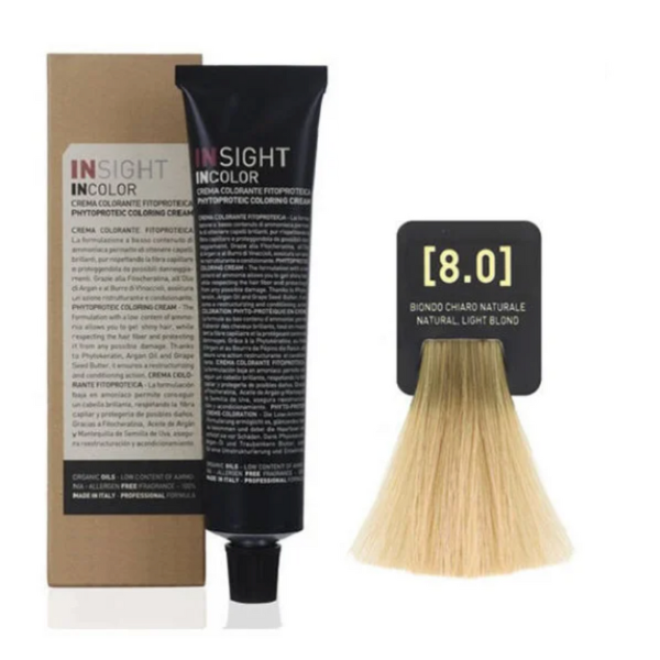 INSIGHT hajfesték 8.0 Természetes világosszőke 100ml