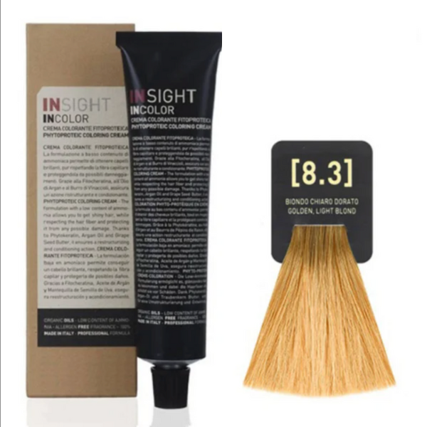 INSIGHT hajfesték 8.3 Világos aranyszőke 60ml