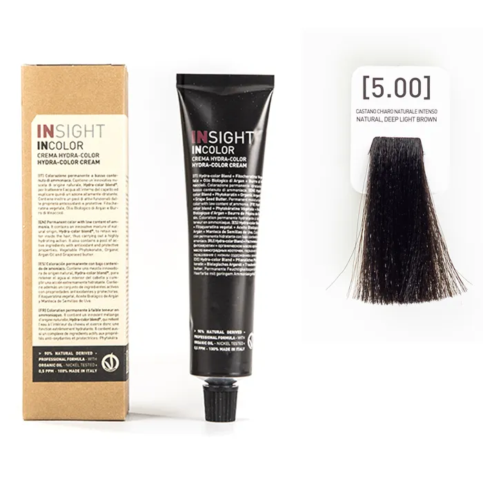INSIGHT hajfesték 5.00 intenzív természetes világosbarna 100ml