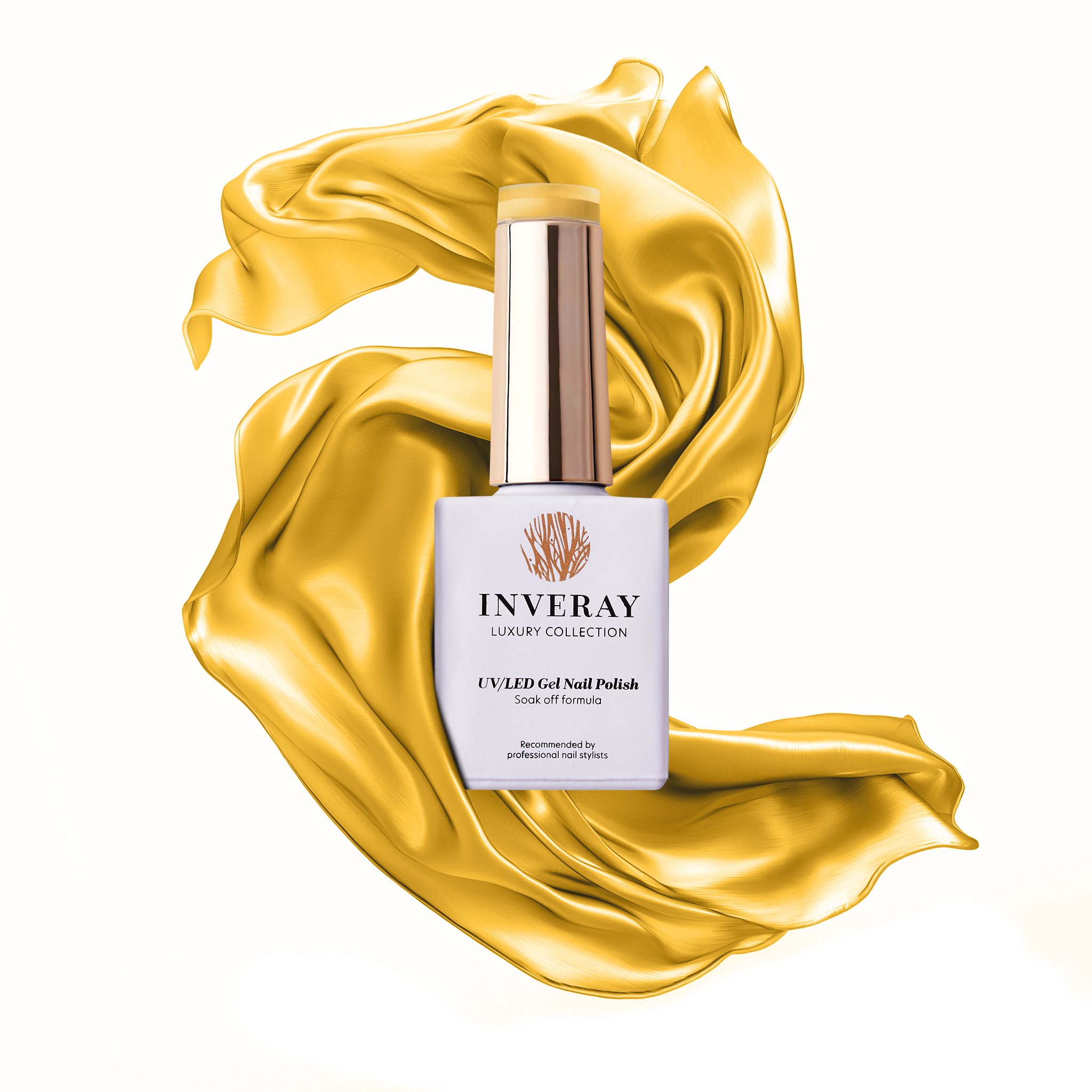 Inveray hybrid gél lakk napraforgó sárga No. 014 SERENITY