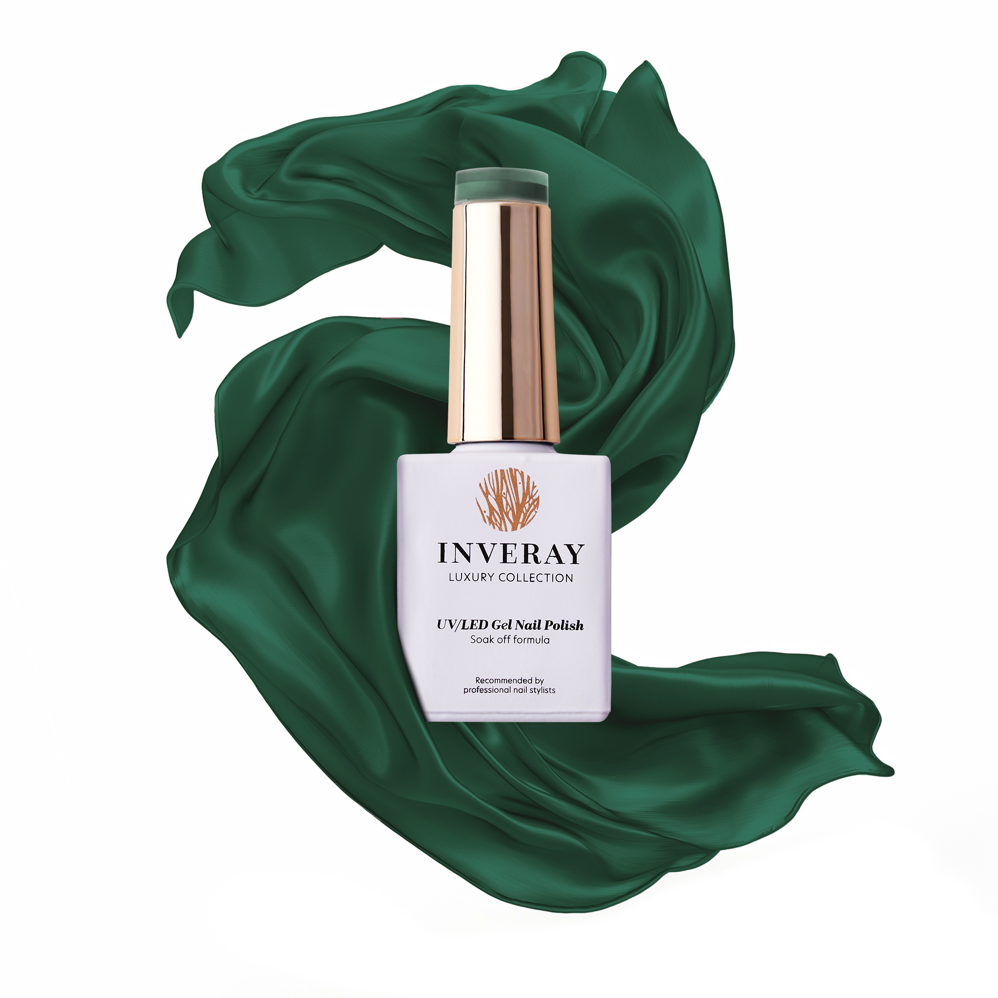 Inveray hybrid gél lakk mélyzöld No.154 GREENLAND