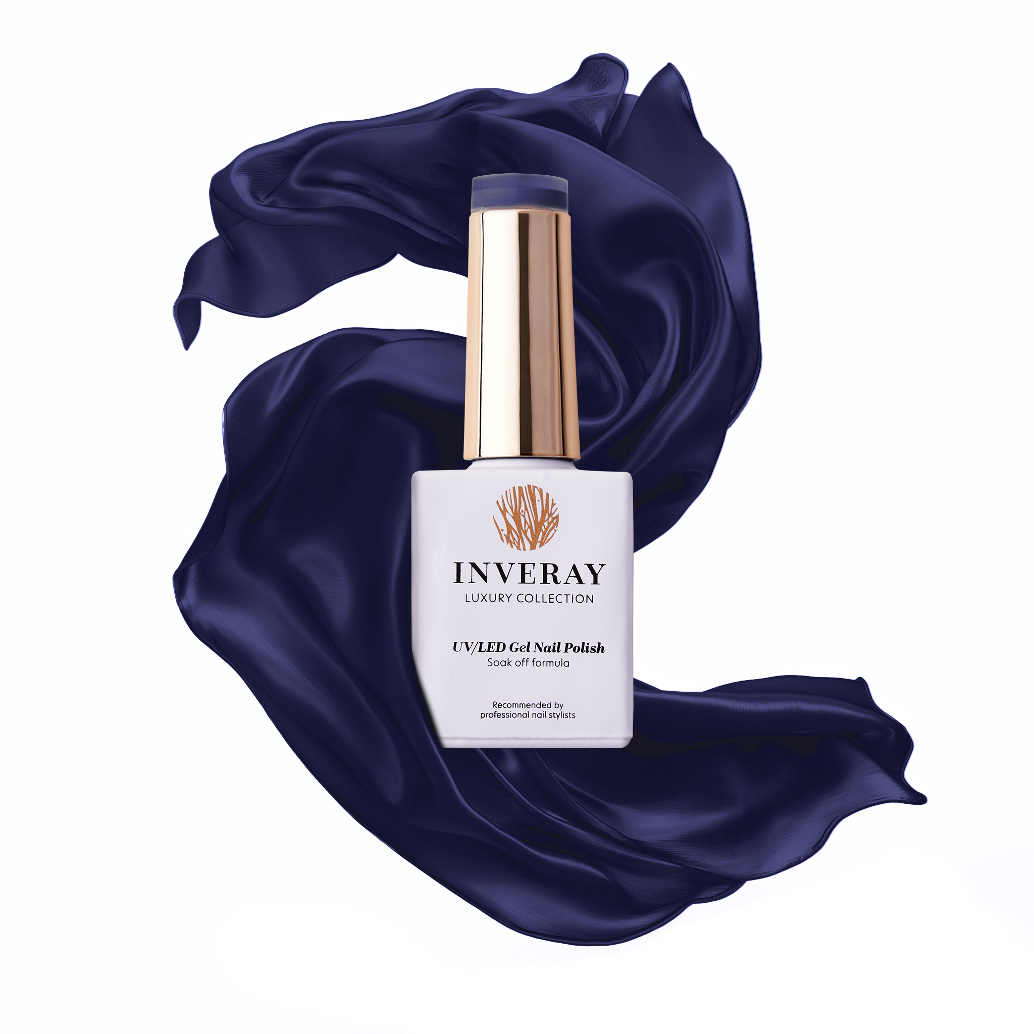 Inveray hybrid gél lakk sötét tinta kék No. 059 INTELLIGENCE