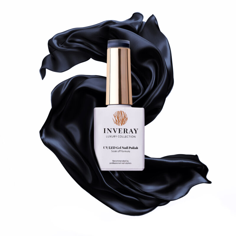 Inveray hybrid gél lakk sötétkék No. 066 EXPERIENCE