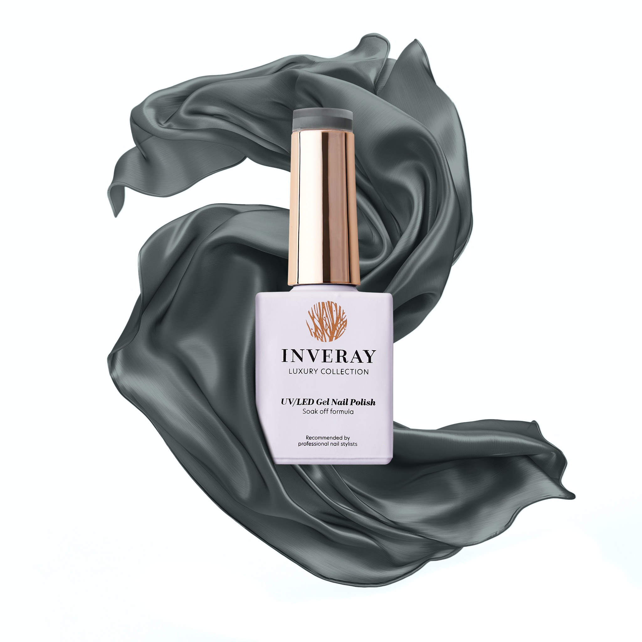 Inveray hybrid gél lakk sötétszürke No. 067 IMPRESSION