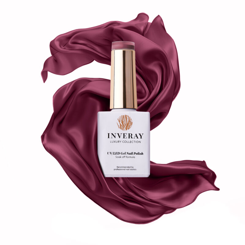 Inveray hybrid gél lakk tompa rózsaszín No. 077 AMITY