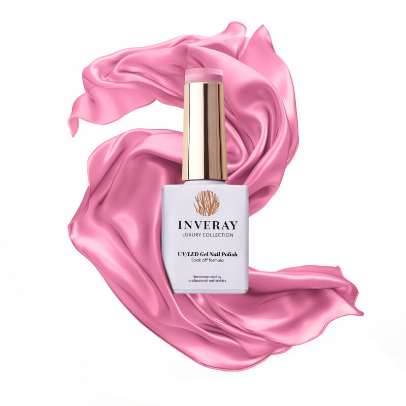 Inveray hybrid gél lakk babarózsaszín No.171 GARDEN ROSE