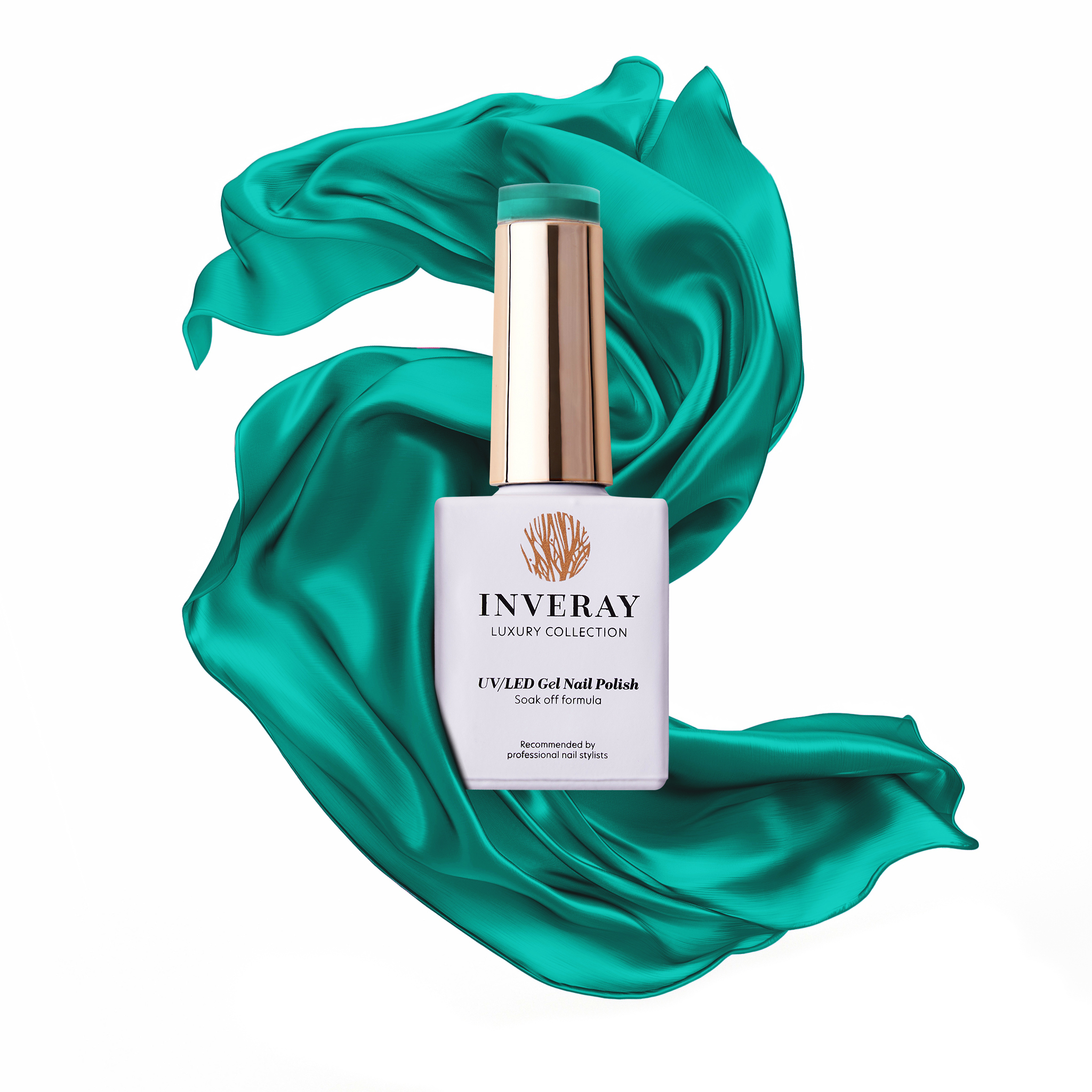 Inveray hybrid gél lakk kékeszöld No.174 AZURE COAST