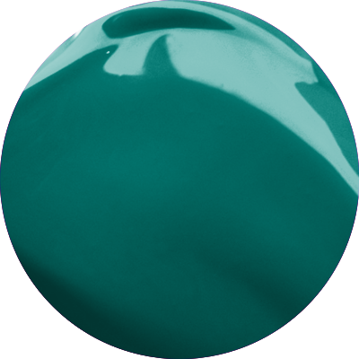 Inveray hybrid gél lakk kékeszöld No.174 AZURE COAST - Image 3