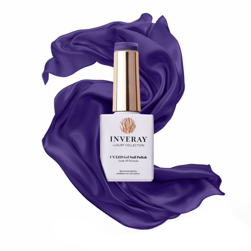 Inveray hybrid gél lakk ibolya lila No.178 GRAPE CRUSH