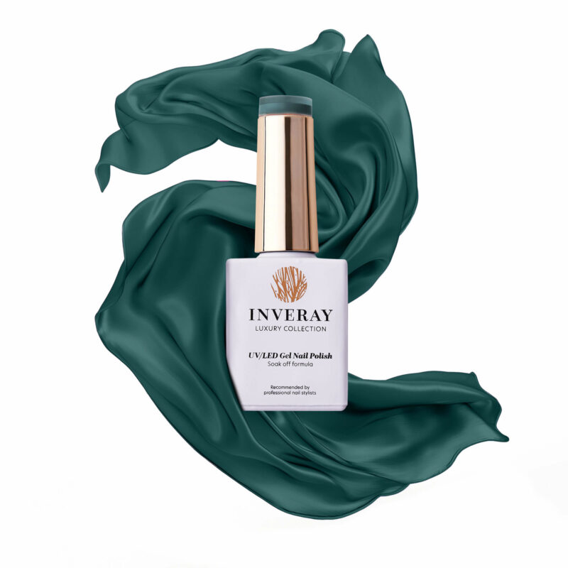 Inveray hybrid gél lakk kékeszöld No.187 SAIL AWAY