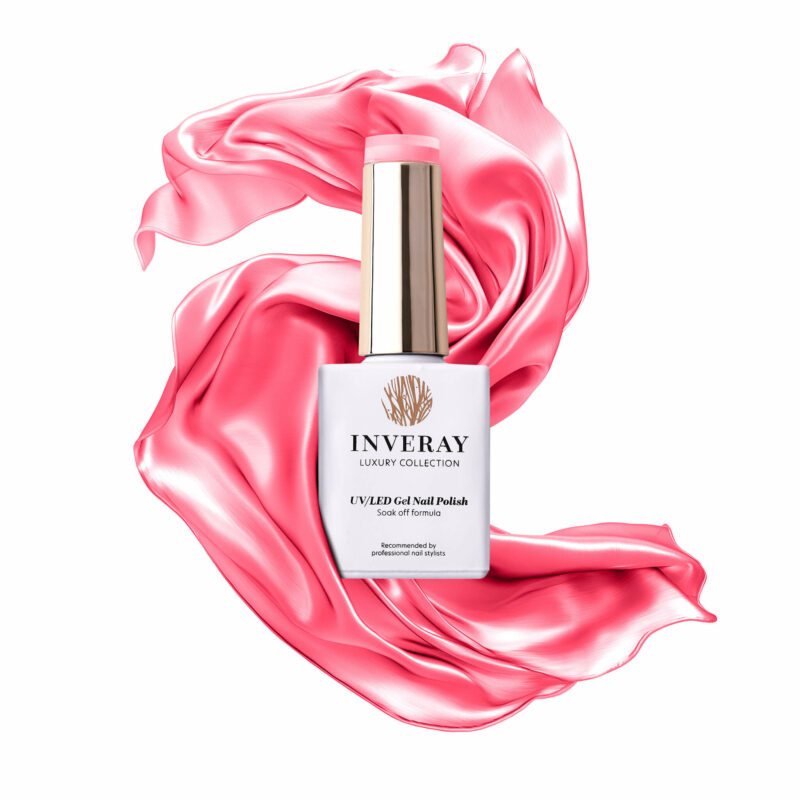 Inveray hybrid gél lakk rózsaszín No.215 CHAMPAGNE FIESTA