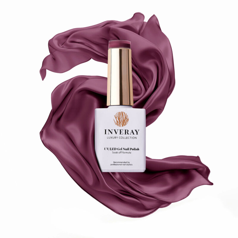 Inveray hybrid gél lakk padlizsán No.230 POLAR TWILIGHT