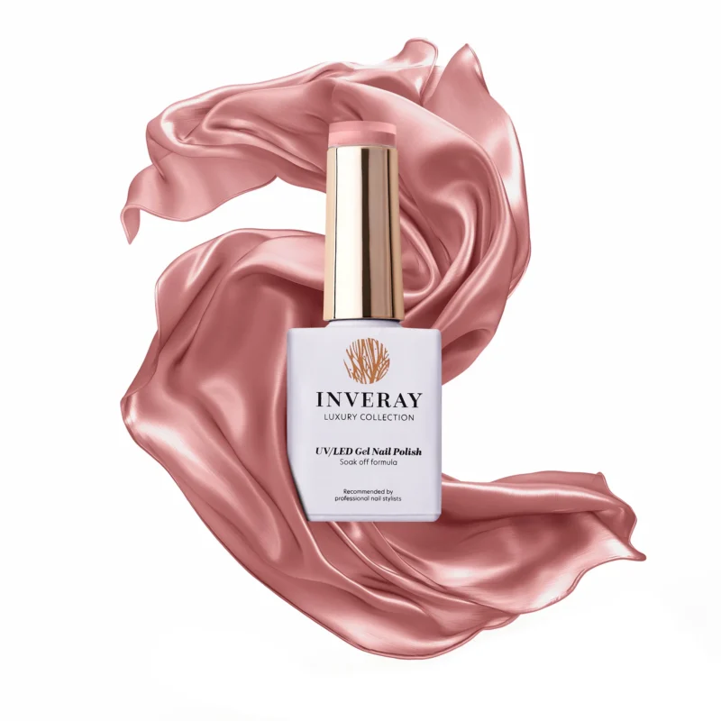 Inveray hybrid gél lakk barackrózsaszín No.256 DEMETER'S FRUIT