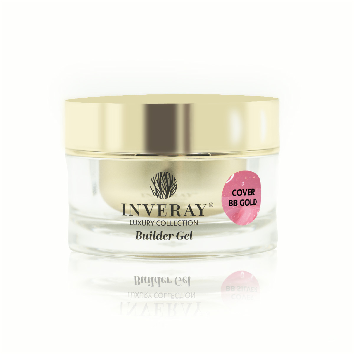 Inveray építő gél ·BUILDER GEL · Cover BB Gold · 15ml