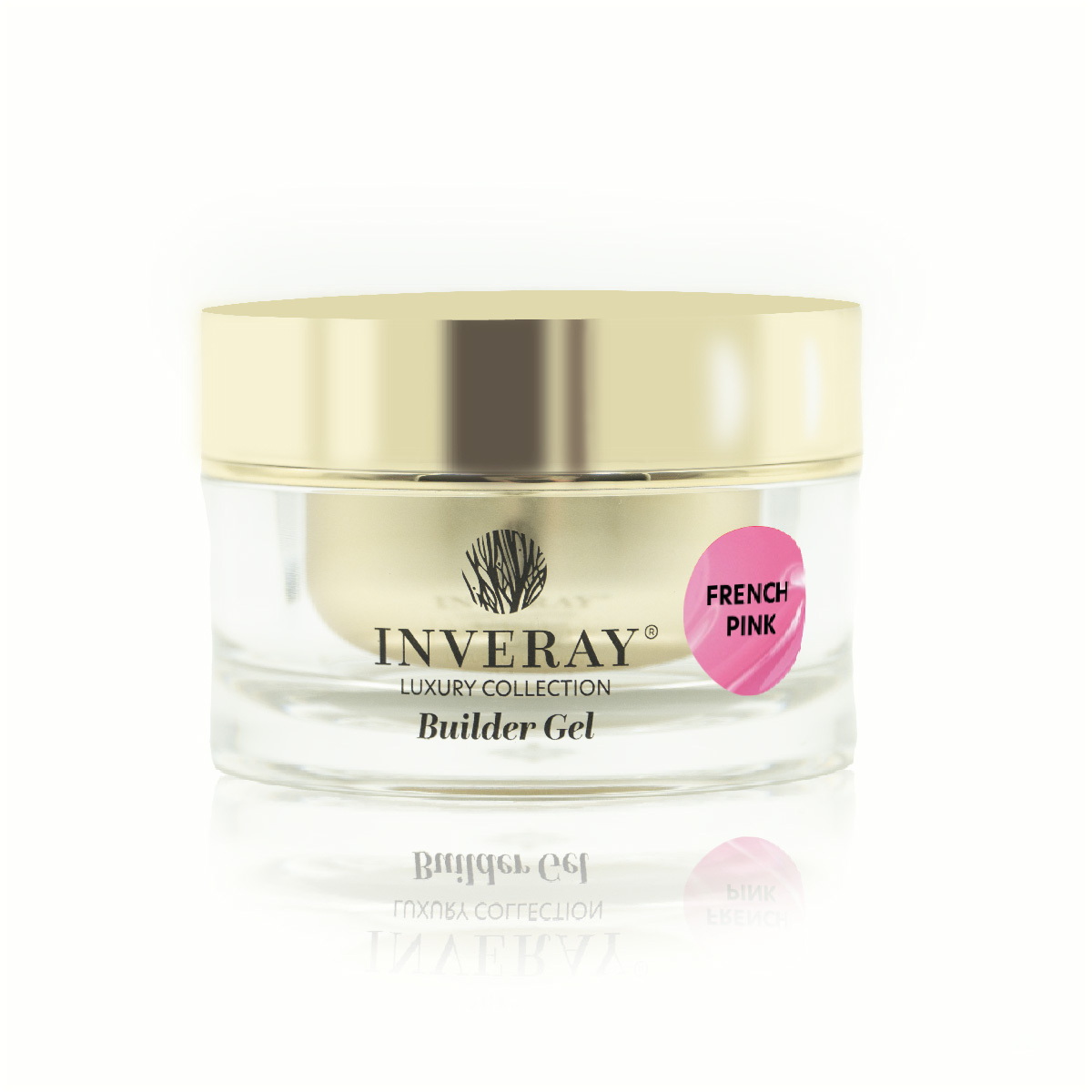 Inveray építő gél ·BUILDER GEL · French Pink · 15ml